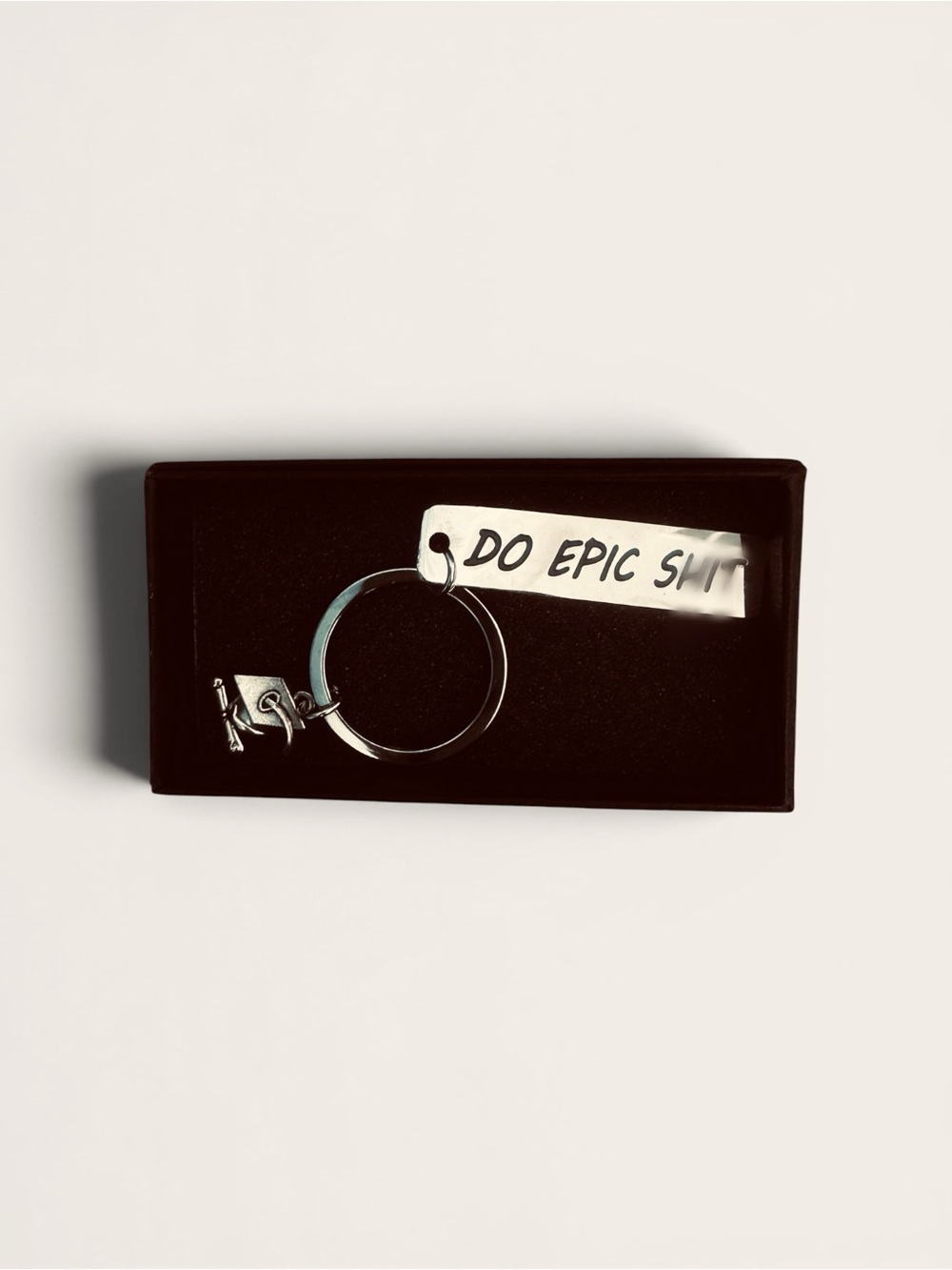 Motivational 'Do Epic Sh**Keyring Graduation